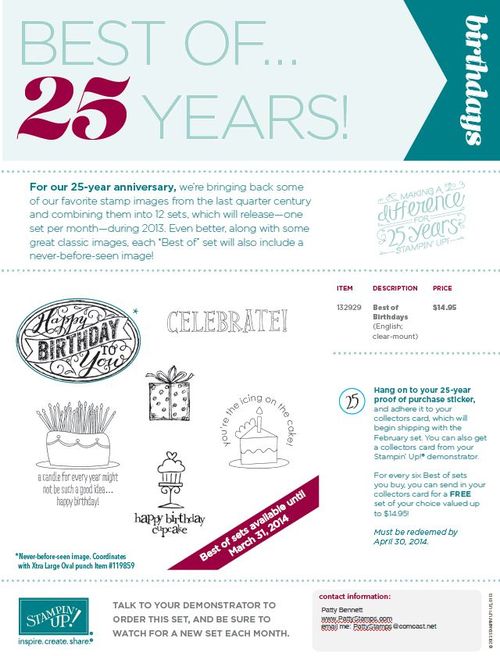Best of 25 years jan 2013