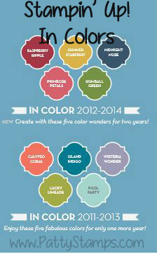 Stampin up in colors