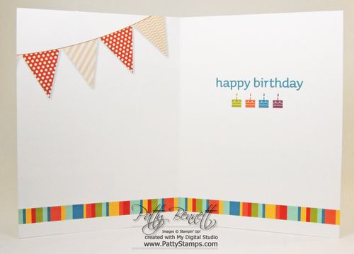 Birthday flag inside feb 2013