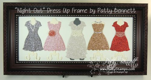 Dress frame 3 glimmer paper Dress frame 3 glimmer paper