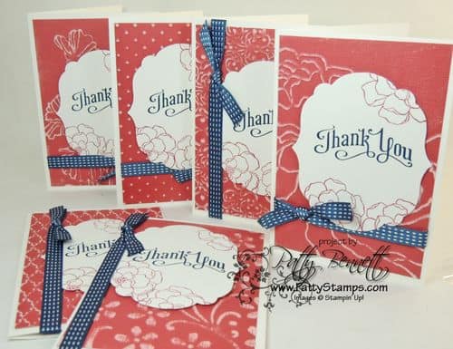 Core dinations thank you cards