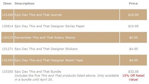 This and that bundle