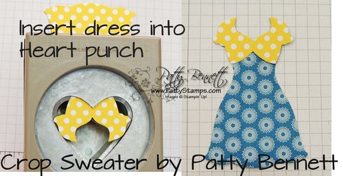 Altered dress 5 crop sweater