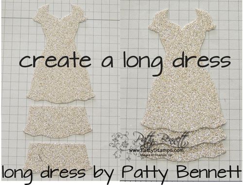 Altered dress 7 long dress
