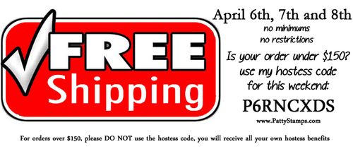 Free shipping hostess code