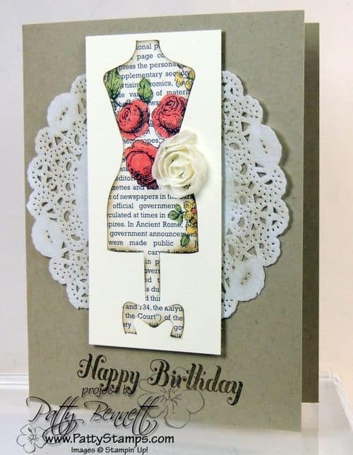 Dolled up kit card