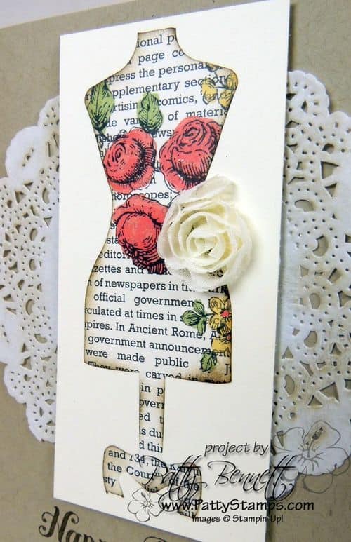 Dolled up kit dress form