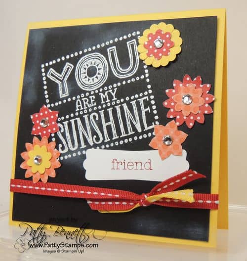You are my sunshine card