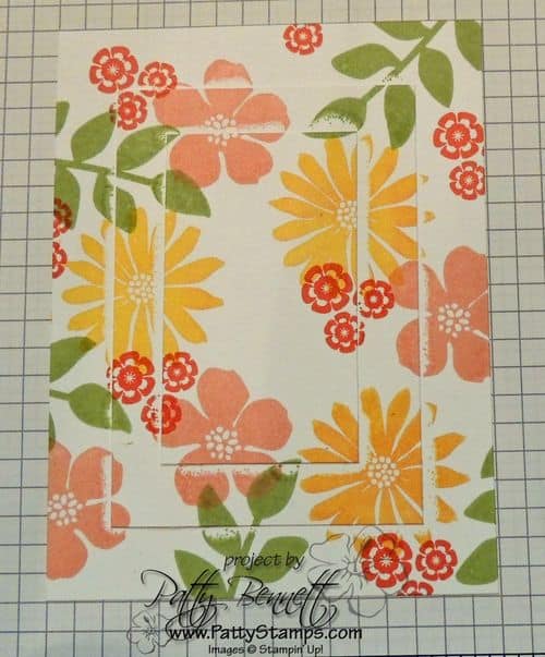 Triple layer card stamping Triple layer card stamping