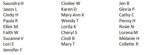 25 embossing folder winners