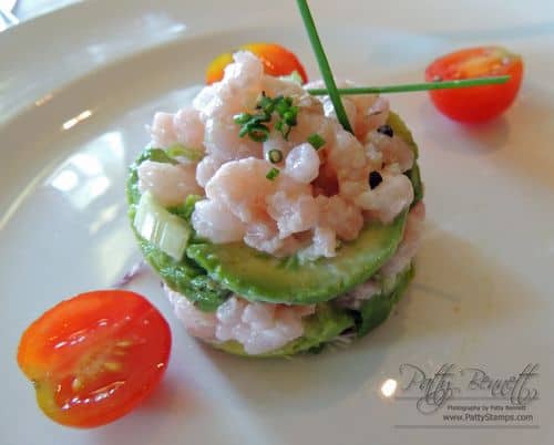 Grand princess shrimp avacado