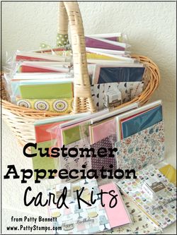 Customer card kits from patty