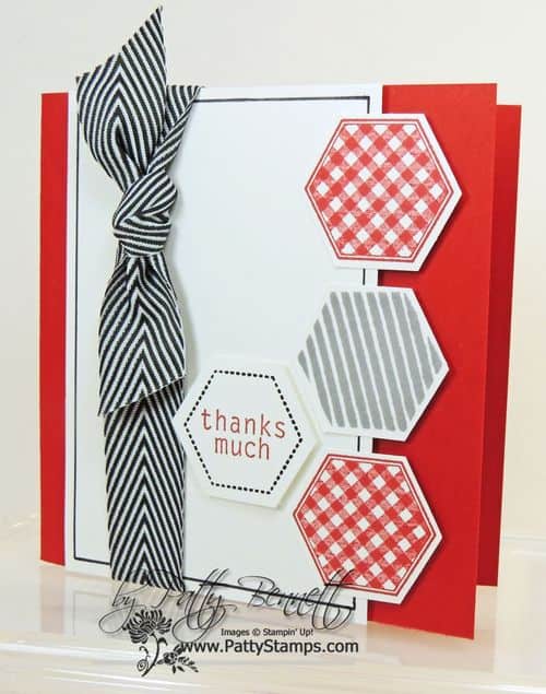 Hexagon 4x4 red black 1