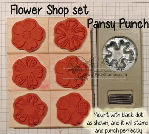 Flower shop mounting guide back