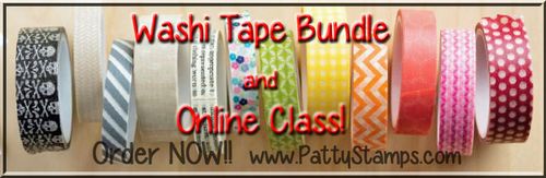 Washi tape bundle patty