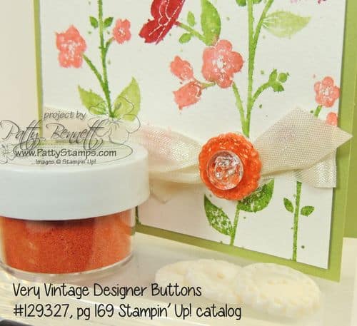Wildflower meadow watercolor card buttons Wildflower meadow watercolor card buttons