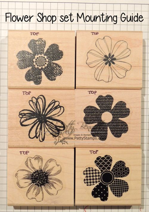 Flower shop mounting guide front