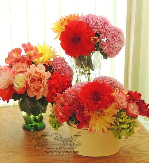 3 bouquets patty 2013