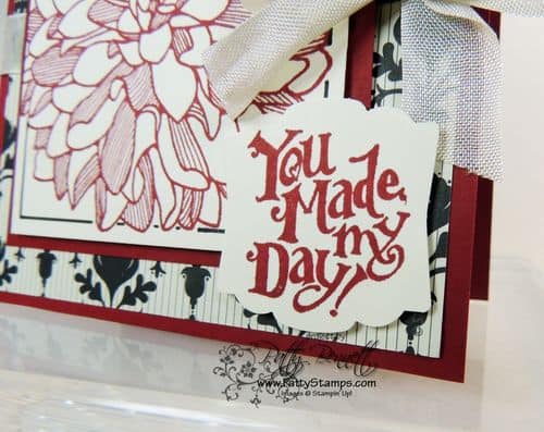 Modern medley dahlia stampin up 3