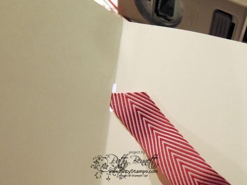Ticket punch slot with ribbon Ticket punch slot with ribbon