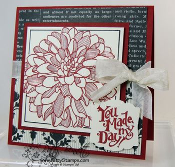 Modern medley dahlia stampin up 4
