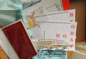 Paper pumpkin july kit