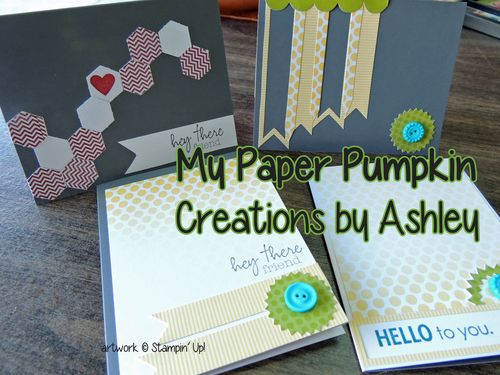 Paper pumpkin ashley cards