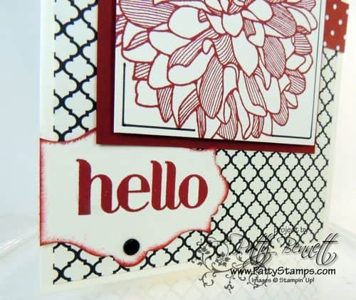 Modern medley dahlia stampin up 2
