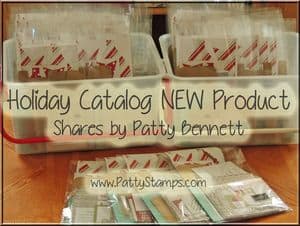 Holiday catalog product shares