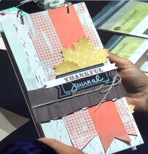 Thankful tablescape journal