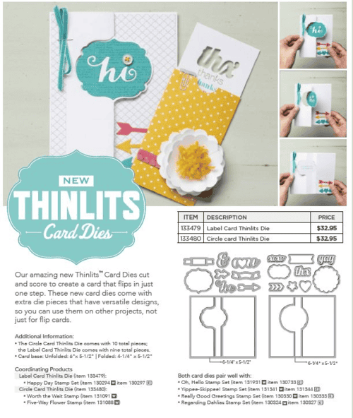 Thinlit flip card dies flyer 1