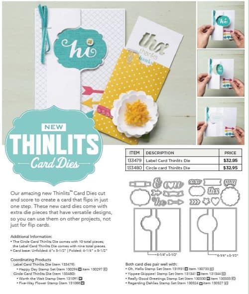 Thinlit flip card dies flyer 1