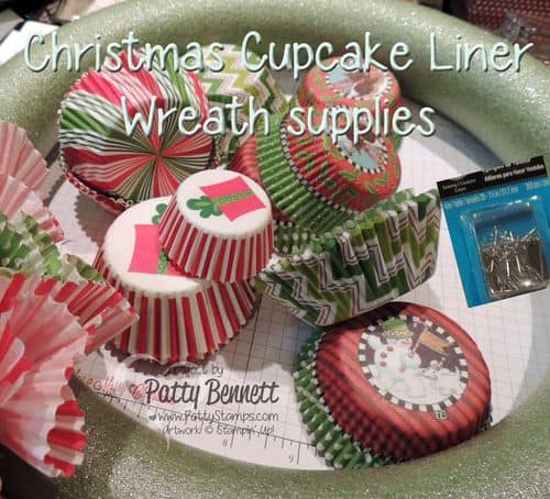 Cupcake-liner-wreath-supplies