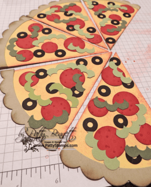 Punch art pizza pie