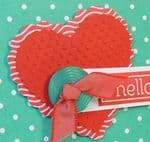 Scalloped-heart