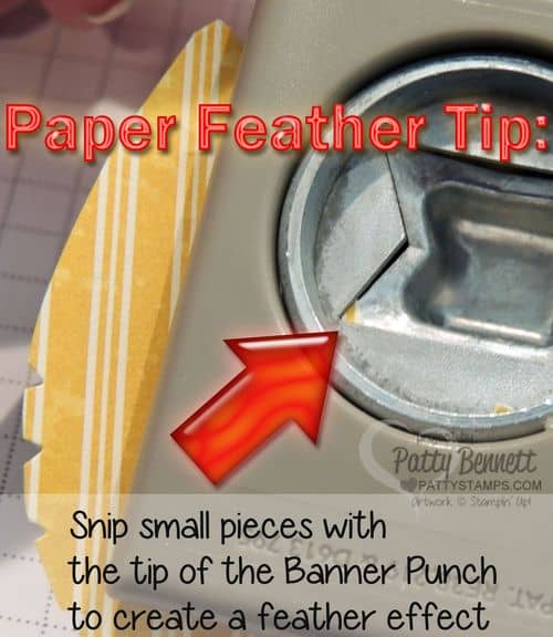 Back-to-black-paper-feather-banner-punch-tip
