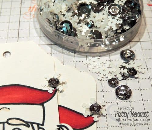 Santa-stache-tag-snowflake-sequin-stampin-up