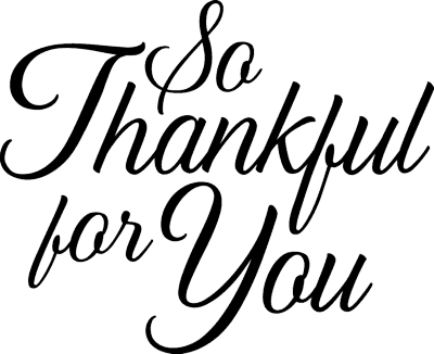 Eventful Year - so thankful for you Eventful Year - so thankful for you