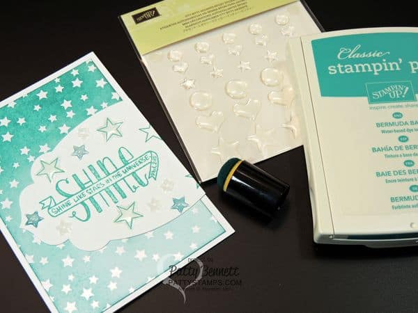 Irresistibly-yours-stars-banner-blessings-card-itty-bitty-epoxy-stickers