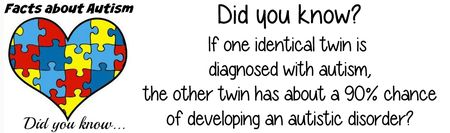 Autism facts twins