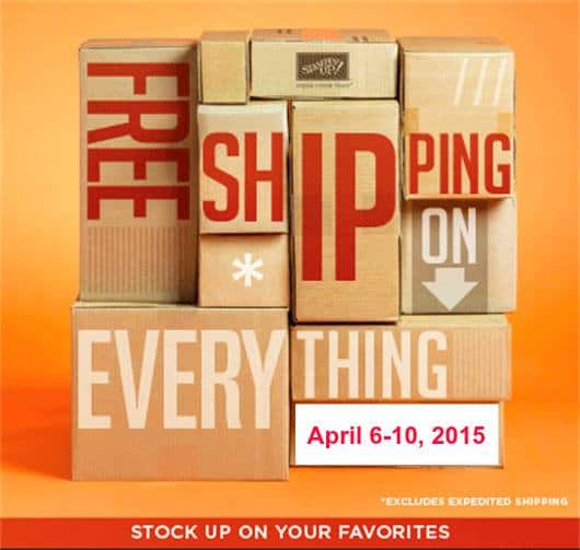 Free shipping stampin up Free shipping stampin up