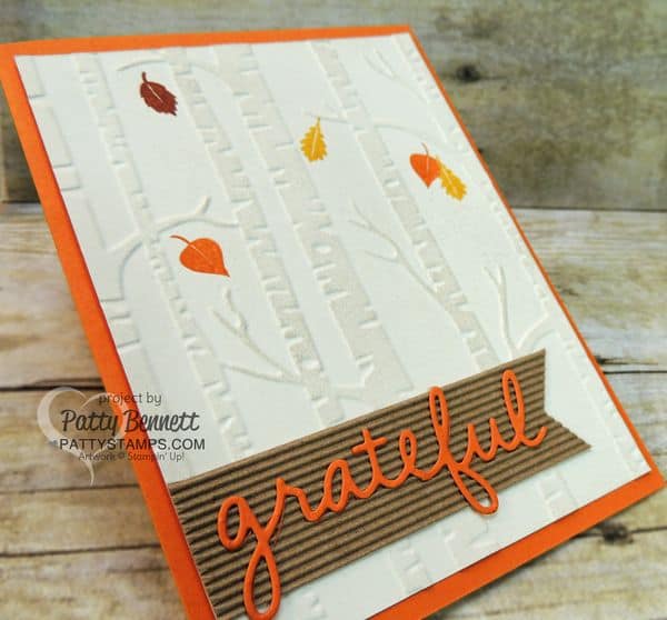 Woodland-embossing-folder-stampin-up-grateful-cards-fall-pattystamps-leaves