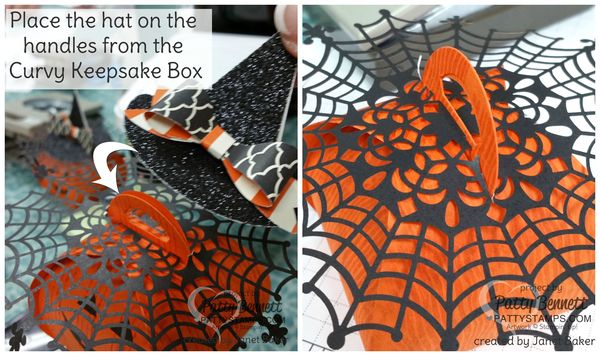 Halloween-witches-hat-pumpkin-stampin-up-spider-web-doily