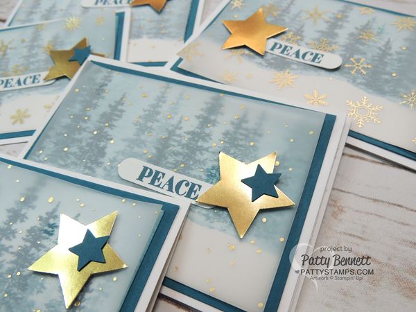 Wonderland-trees-snow-vellum-card-pattystamps-stampin-up-peace-stars Wonderland-trees-snow-vellum-card-pattystamps-stampin-up-peace-stars