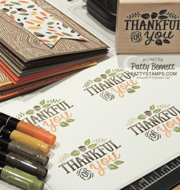 Thankful-forest-friends-woodgrain-card-markers-fall-stampin-up-pattystamps Thankful-forest-friends-woodgrain-card-markers-fall-stampin-up-pattystamps