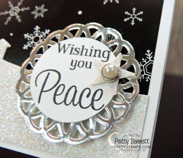 Sleigh-ride-edgelit-card-doilies-pearls-pattystamps-stampin-up-peace