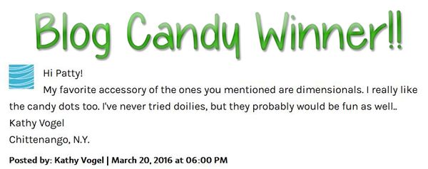 Winner blog candy accessories pattystamps Winner blog candy accessories pattystamps