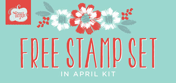 Free stamp set april 2016 paper pumpkin