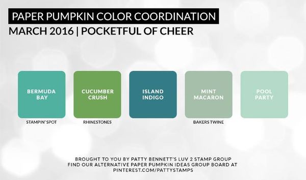 March 2016 color combo paper pumpkin