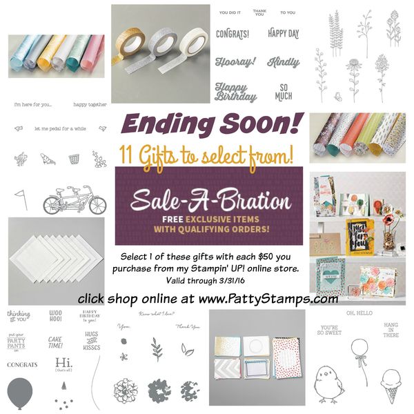 2016 sab ending soon pattystamps